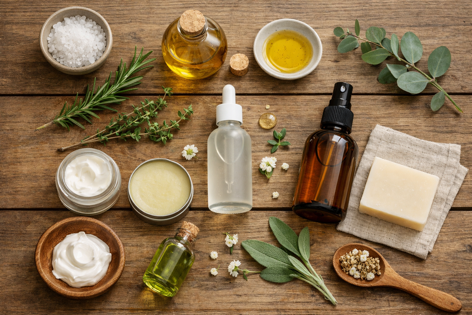 Přírodní kosmetika: Kompletní průvodce péčí o pleť i tělo bez zbytečné chemie