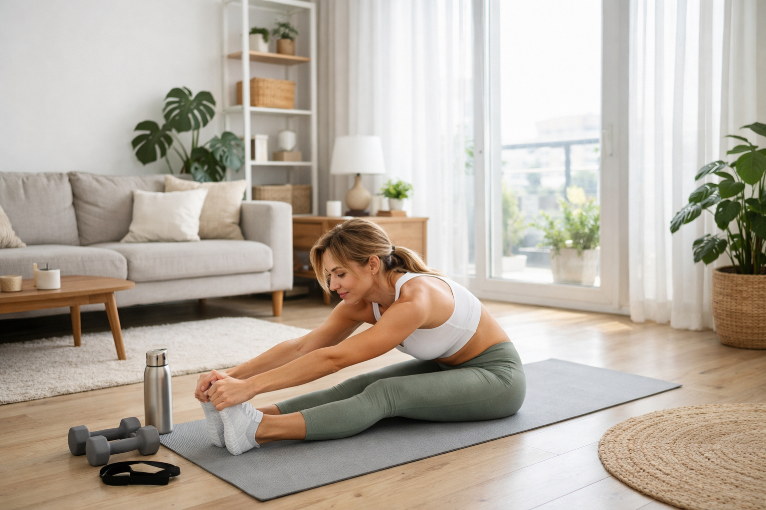 Pohyb a cvičení doma: Jak začít, vydržet a vidět skutečné výsledky