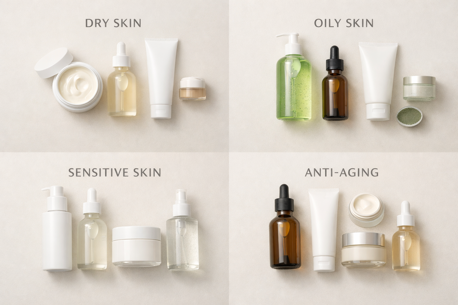 Jak vybrat kosmetiku podle typu pleti: Kompletní průvodce pro zdravou a krásnou pleť