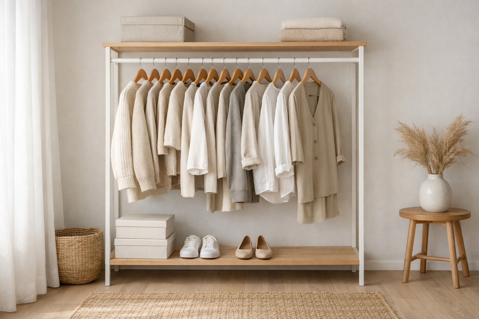 Minimalistický styl oblékání: Jak si vytvořit nadčasový a funkční šatník