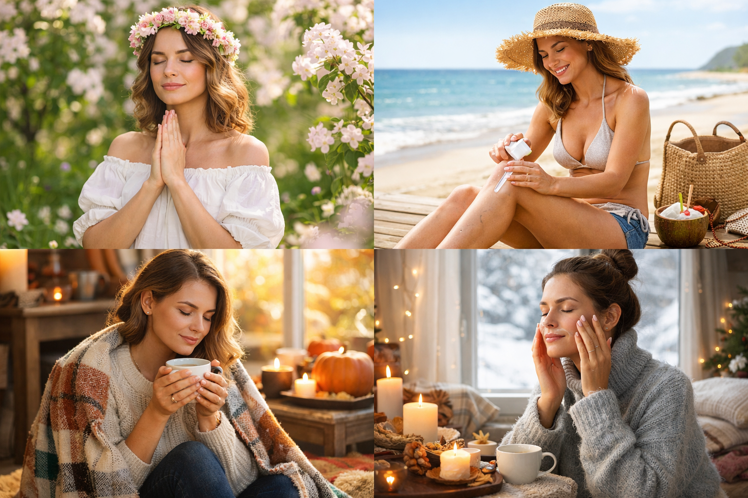 Rituály péče o sebe v průběhu roku: Jak se naladit na každé roční období