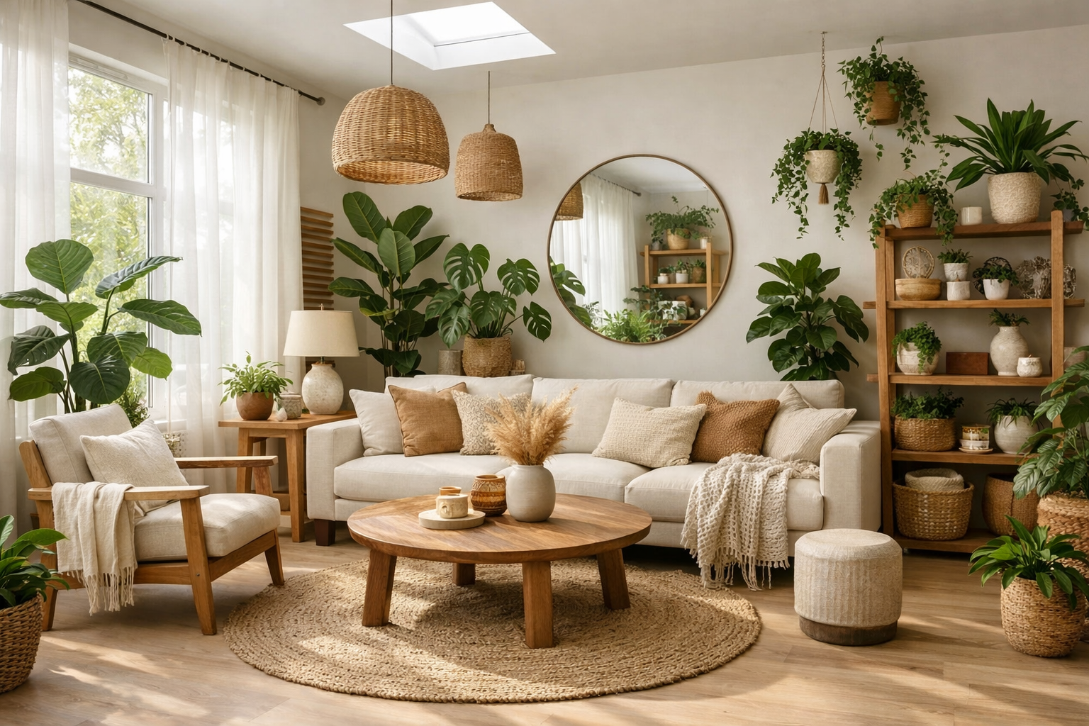 Biophilic design v interiéru: Jak přenést přírodu domů a zlepšit kvalitu života